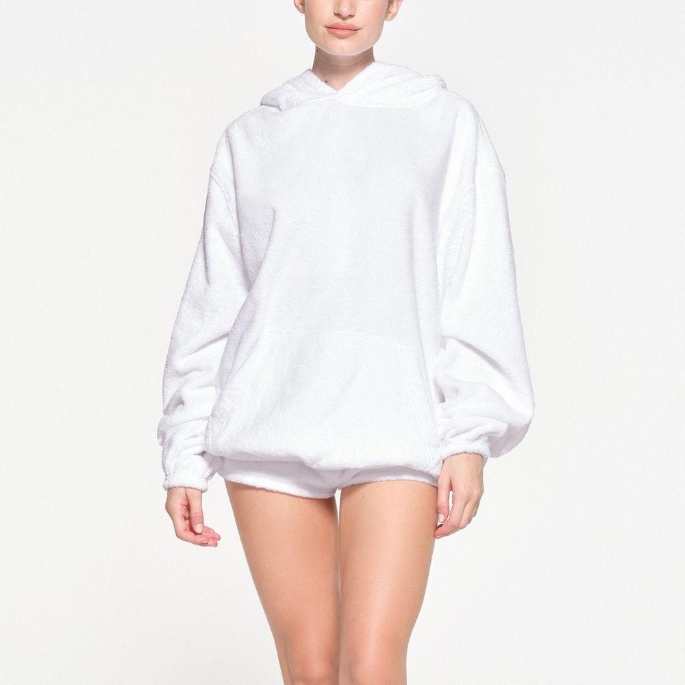 SKIMS TERRY COVER UPS OVERSIZED HOODIE
